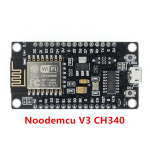Nodemcu v3 esp8266 ch340 Funkmodul Lua WIFI Internet of Things-Entwicklungs platine mit Leiterplatte antenne und USB-Anschluss - Product Image 2