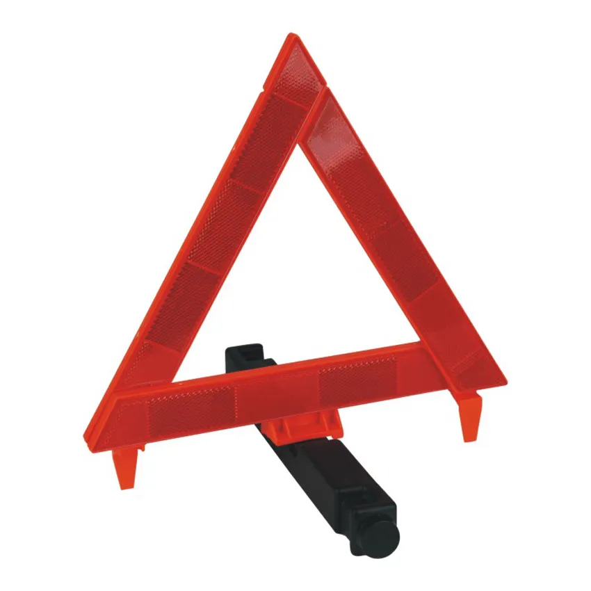 2024 Novo design de triângulo de advertência para kits de ferramentas de emergência de segurança no trânsito e no carro