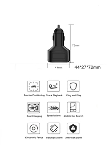 Real Time <strong>GPS</strong> <strong>Tracker</strong> for Automobile Cigarette Lighter Truck Motorcycle Speedometer Android Tracking Device GSM Positioning <strong>Mode</strong> - Product Image 4