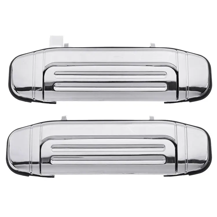 2 uds. Manijas de puerta exterior de coche cromadas para Mitsubishi Montero Pajero V31 V32 V33 V46 1992 1993 1994 1995 1996 1997-2000