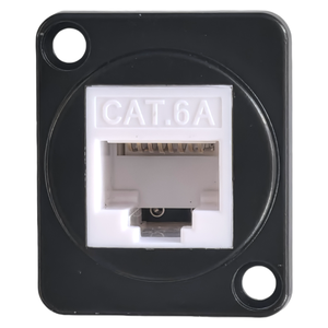 Высокое качество CAT6A D-Type UTP Toolless Keystone Jack RJ45 Модуль 180 ° для телекоммуникационных деталей