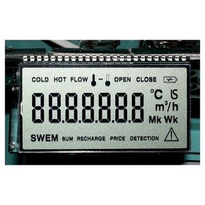 Waage 6-stelliges monochromes 4-stelliges Segment LCD 14-Segment-LCD-Display Benutzer definiertes Größen segment LCD-Bildschirm modul - Product Image 4