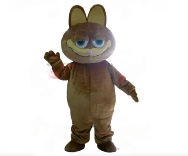 Funtoys Garfield Cat Mascot Costume per adulto Cartoon Animal Cosplay per Anime tema Animal Carnival