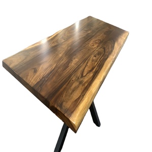 新型实心硬木枫木厨房台面/边缘纹理咖啡桌台面木质 - Product Image 1