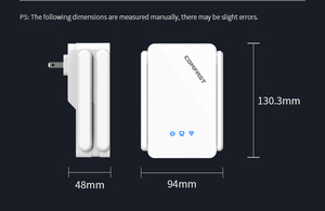 COMFAST ad alta velocità WiFi 6 AX3000 Dual Band 2.4Ghz 5Ghz ripetitore Wifi Wireless Booster Router Range Extender XR185 - Product Image 6