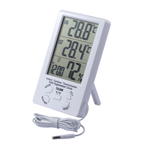 Medical Home Office Room ABS Temperature Measurement -40-70&#8451; Humidity 10% -99% <strong>Large</strong> LCD Screen Clock Thermometer <strong>Hygrometer</strong> - Product Image 6
