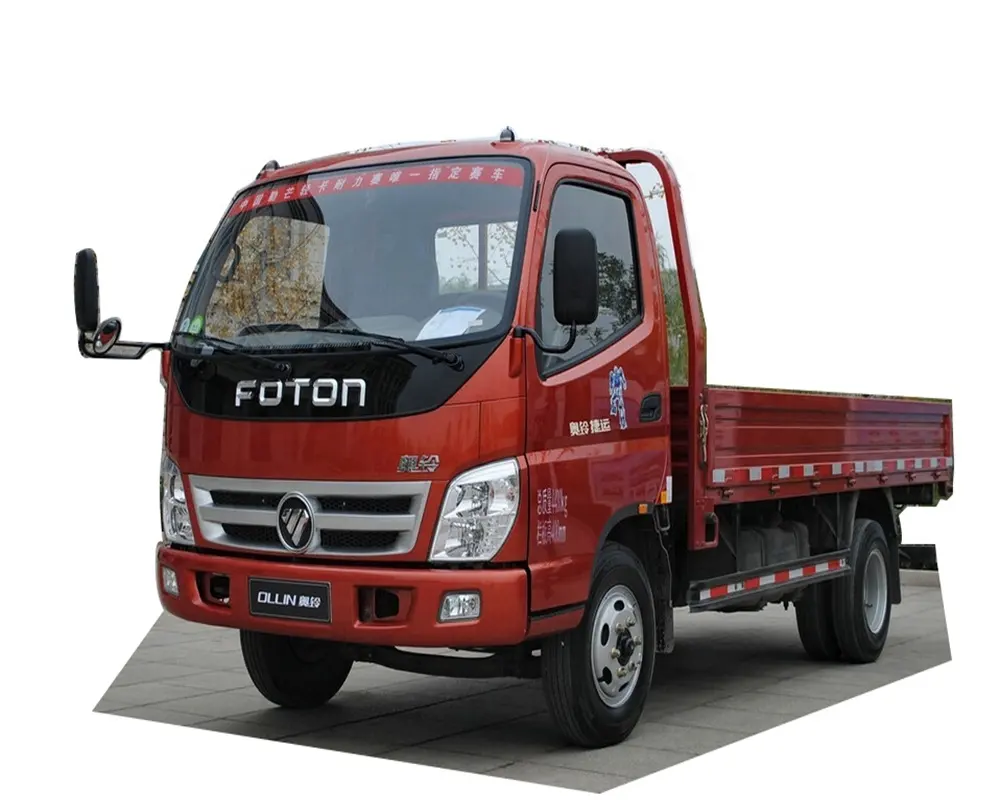 FOTON-camión de carga ligero, 2 toneladas, con motor de gasolina, a la venta, 008615826750255 (Whatsapp)