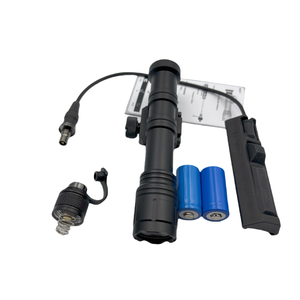 M1200 1200 lümen kompakt ve ultra ışık lensi taktik İzci el feneri, basınç anahtarı ile yüksek performanslı Plug-in PTT - Product Image 6