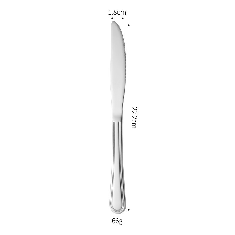 couteau en argent