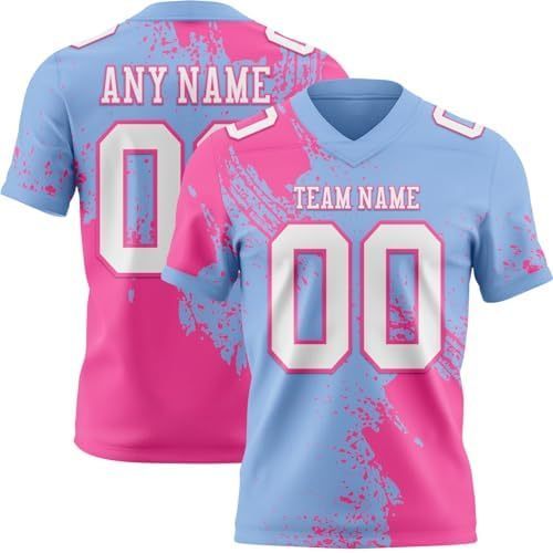 Light Blue and Pink