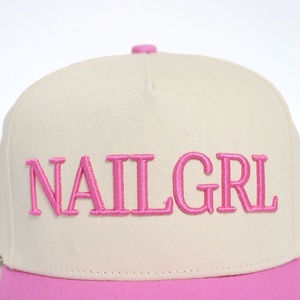 <span class=keywords><strong>2025</strong></span> phổ biến của phụ nữ cong vành thể thao giản dị Mũ máy thêu thời trang 5-Bảng điều khiển hai tông bông mũ bóng chày - Product Image 6