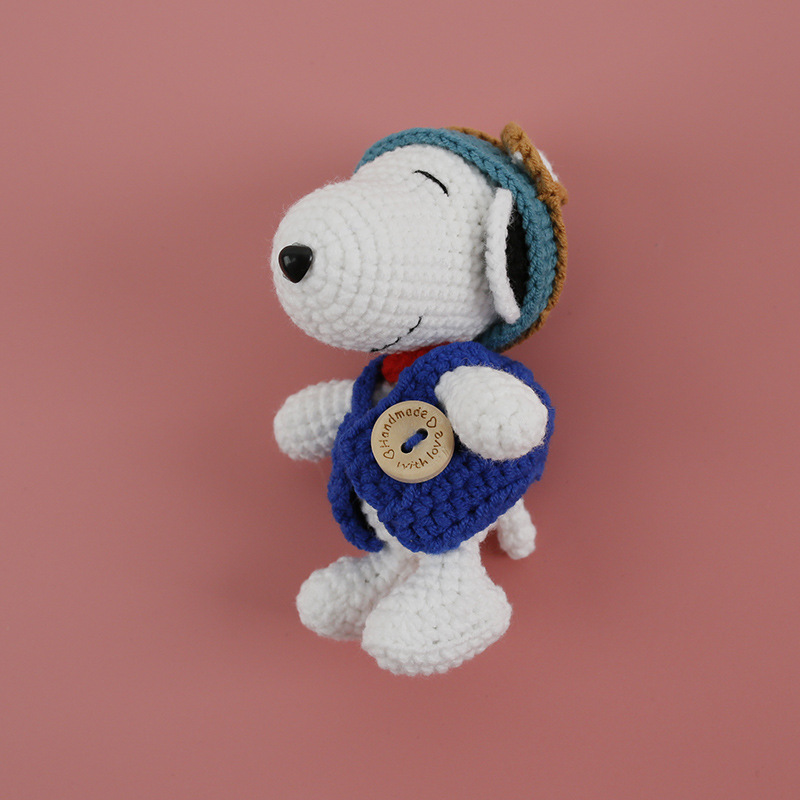 Snoopy bleu