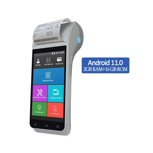 New <strong>Android</strong> 11.0 POS <strong>System</strong> Anson Z91 Handheld 5.5inch Touch Screen Pos Printer for Bus Ticketing - Product Image 1