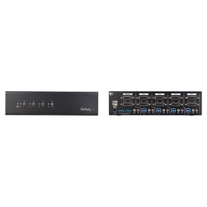 4端口双显示器DVI KVM交换机mit USB 3.0集线器-4k 60Hz - TAA konform双链路DVI Umschalter (91993360056) - Product Image 1