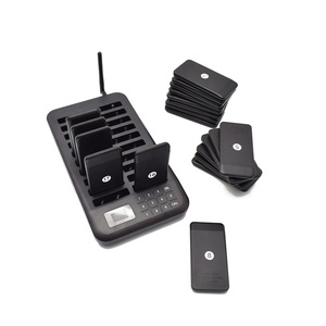 Không dây Nhà hàng beeper dịch vụ gọi điện thoại chuông hệ thống với màn hình cafe khách nhắn tin - Product Image 6