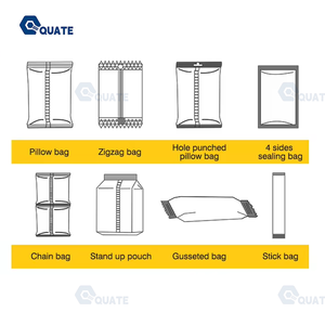 Hydraulic for Flow Wrap System Automatic Film Feeding Sealing Function Compression-Type Pillow <strong>Machine</strong> for Bagged Bread Salad - Product Image 3