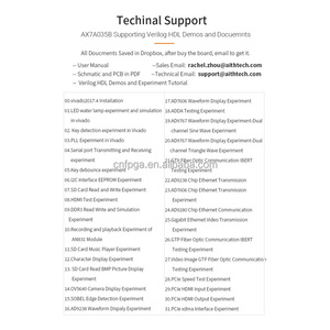 Kit DE PLACA DE DESARROLLO XC7A35T XILINX AX7A035B XILINX PCIE SFP FPGA