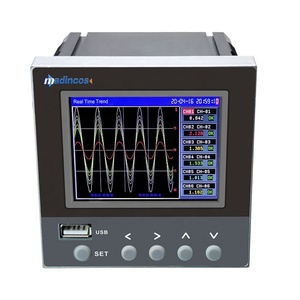 MPR800: Programable Universal 10 Canales USB Modbus RS485 Registrador de Datos Color Grabador sin Papel para Temperatura Presión, Flujo - Product Image 1