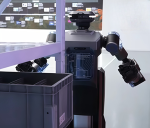 Omnidirectional Mobile Humanoid <strong>Robot</strong> with 5G Vision VR Remote Operating <strong>System</strong> for Indoor Outdoor Factory <strong>Automation</strong> - Product Image 5