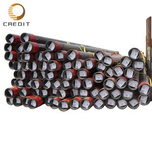 Tubería de acero sin costura laminada en caliente API 5L 5CT ASTM al por mayor tubo redondo SMLS SCH40/80 para tubería de petróleo y gas - Product Image 4