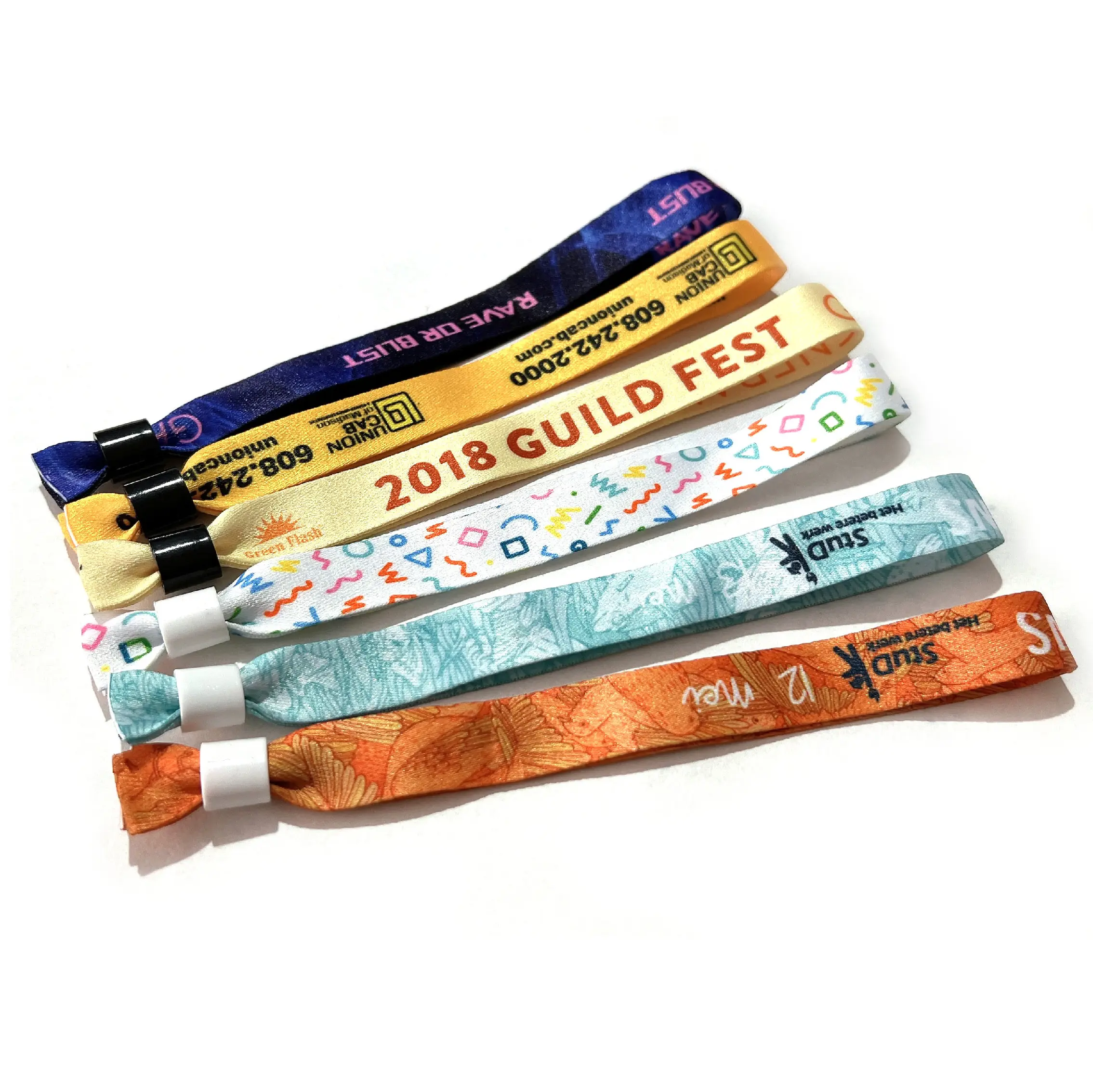 Party Festival Printed Wristbands, Smooth Sublimation Touch Beautiful Friendship Bracelet