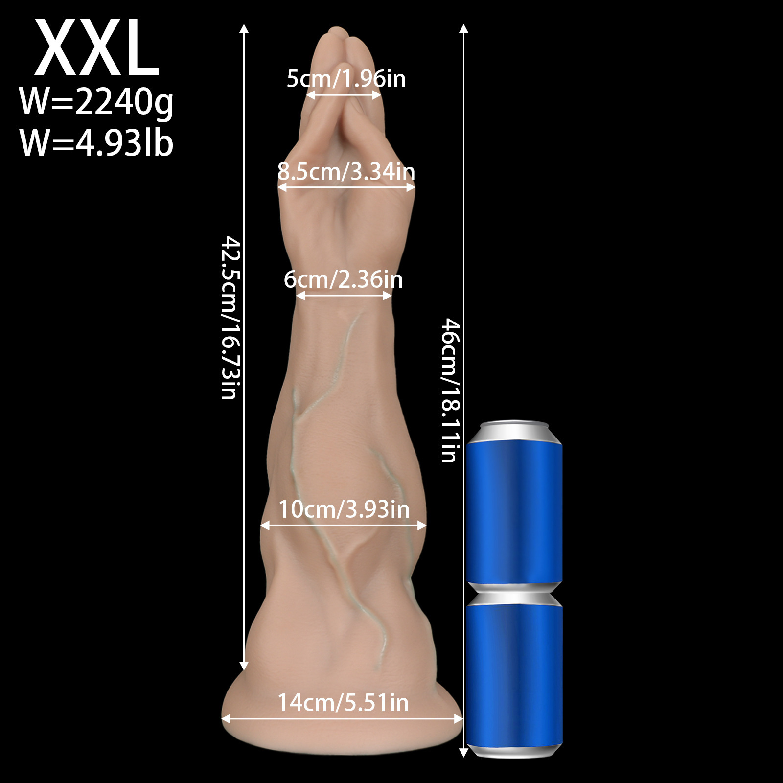 XXL skin color