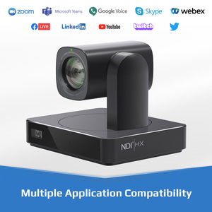 4k Auo-Tracking 6-кратная двухобъективная PTZ-камера с AI-отслеживанием громкоговорителей, автоматическое управление жестами для среднего конференц-зала - Product Image 6