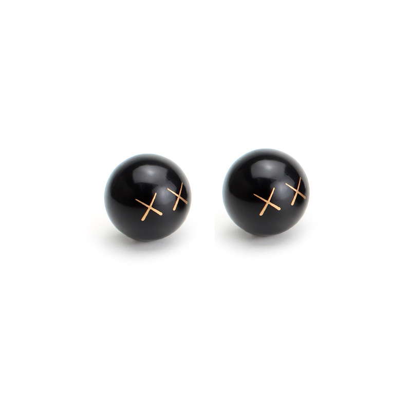 Xx eye pack of two round ball valve caps