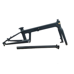 โรงงานขายส่งที่มีคุณภาพสูงคาร์บอนไฟเบอร์กรอบ MTB ถนนจักรยานกรอบ - Product Image 2