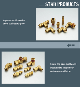 Factory Directly Supply 1/2 3/<strong>8</strong> 5/16 1/4 5/32 D.O.T Brass Fittings Air Brake Push in <strong>Elbow</strong> Fittings - Product Image 6