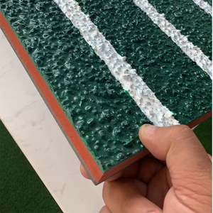 混合田径跑道堆焊合成格子呢跑道橡胶跑道 - Product Image 3