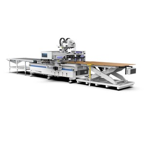 中国供給木工CncルーターマシンAtc Cncネスティングルーターローディングおよびアンロード付き - Product Image 2