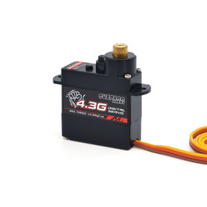 S0004M 3.4KG Metal Gear Servo dijital 1/10 1/8 yüksek hızlı RC araba uçak RC tekne akıllı Robot RC Model aksesuarları - Product Image 4
