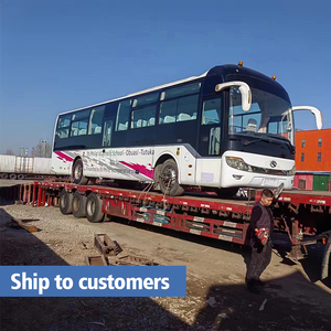 Подержанный роскошный 70-местный дизельный автобус для продажи в Uganda пассажирский автобус с механической коробкой передач