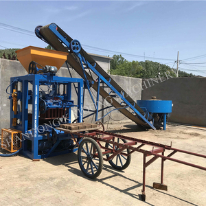 Listino prezzi della macchina per mattoni in calcestruzzo semiautomatica di migliore qualità a basso prezzo Kaidong QT4-23A e macchina per la produzione di blocchi - Product Image 2