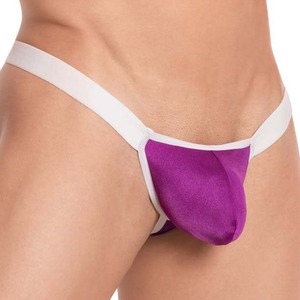 Precio bajo de alta calidad para hombre, ropa interior de hilo G, malla de cintura baja, transpirable, ropa interior atlética, Tanga, ropa interior Sexy con espalda en T - Product Image 1