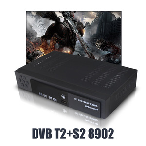 กล่องรับสัญญาณทีวีดาวเทียม,ชุดกล่องรับสัญญาณดาวเทียม T2 + S2 Dvb S2 Dvb T2 H.264 Dvb-t2 Fta Dvb-s2 - Product Image 3