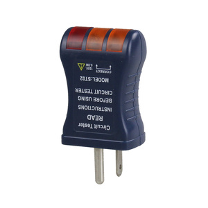Probador de receptáculo de salida y analizador de circuito y probador de disyuntores - Product Image 3
