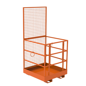 Nóng bán có thể gập lại xe nâng an toàn lồng bánh xe nâng làm việc lồng người đàn ông nâng an toàn lồng tăng cường an ninh Máy Trạm - Product Image 1