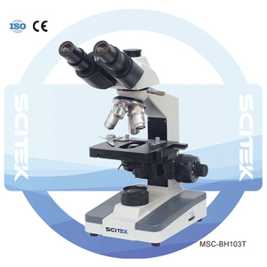 用于医疗的SCITEK数字生物显微镜4X 10X 40X 100X双目/三目显微镜