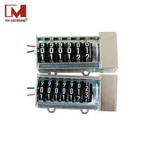Cheap 7 <strong>Digits</strong> Mechanical Meter Counter Stepper Motor Counter with 200: 1, 7+1 - Product Image 1