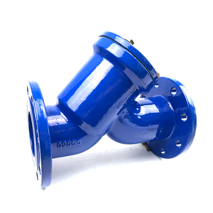 Ductile Cast Iron PN16 DN100 <strong>Flanged</strong> Y <strong>Strainer</strong> Valves DIN3202 F1 Standard Y <strong>Strainer</strong>