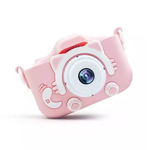 Memoria per bambini che cattura la macchina fotografica a forma di occhio di gatto 2.0 "TFT Screen CMOS Kid Camera HDD / Flash Memory Media tipo fotocamera digitale - Product Image 6
