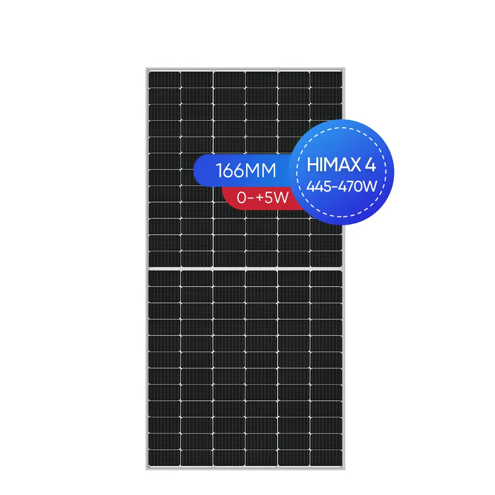 Garantie de qualité, 48 volts, 450 watts, 455 watts, 460 watts, panneaux solaires monocristallins