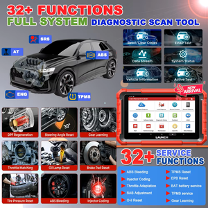 Starten Sie X431 PROS ELITE Bidirektion aler Diagnose scanner Voll system 32 Spezial funktionen CANFD ECU Codierung für Autos