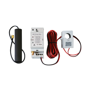 Contatore di energia WiFi monofase Modbus TCP/RTU per uso elettrico su guida DIN bidirezionale 250A - Product Image 1