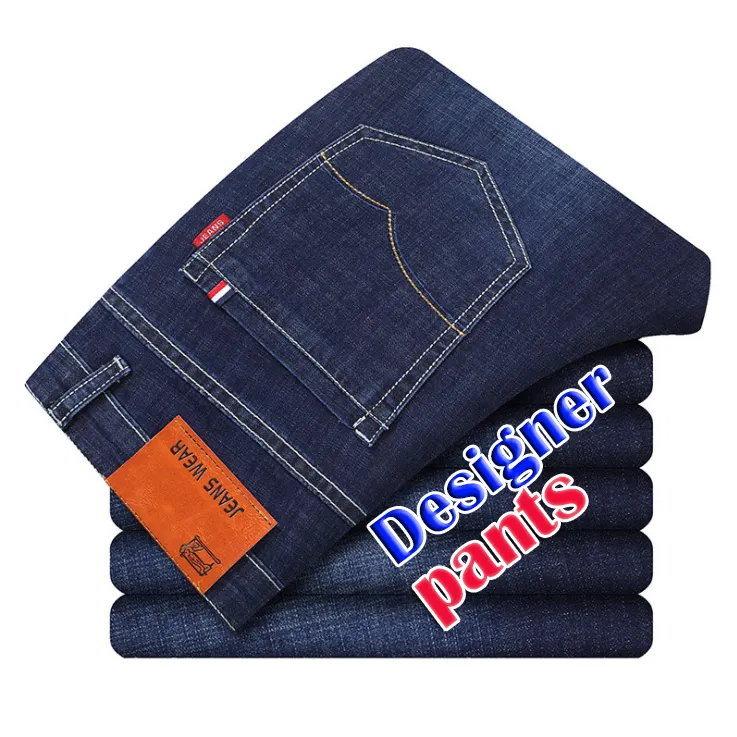 Di marca Tutti I Mustang Del Ricamo del Commercio All'ingrosso di Disegno Mans Jean Jeans Per Gli Uomini Uomo A Buon Mercato Pantaloni Regolare di Nuovo Pantalone Classico Pantaloni Pantaloni