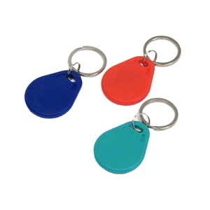 Sunbestrfid TK49 Benutzer definierter Laser druck QR-Code Mifare Hitag Super Quality Schlüssel bund 213 215 216 Chip RFID Schlüssel anhänger für den Tür zugang - Product Image 1