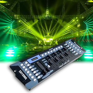LEDステージライト用DMX192コンソールDmx512ウェディングビーム振动ヘッドライト調光コントローラー4チャンネル8A出力 - Product Image 1