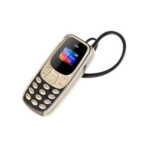 Yıldız BM10 Mini tuş takımı cep telefonu 0.66 inç ekran çift SIM minik kulaklık çift SIM kart desteği GSM Bar çin'in en küçük - Product Image 5